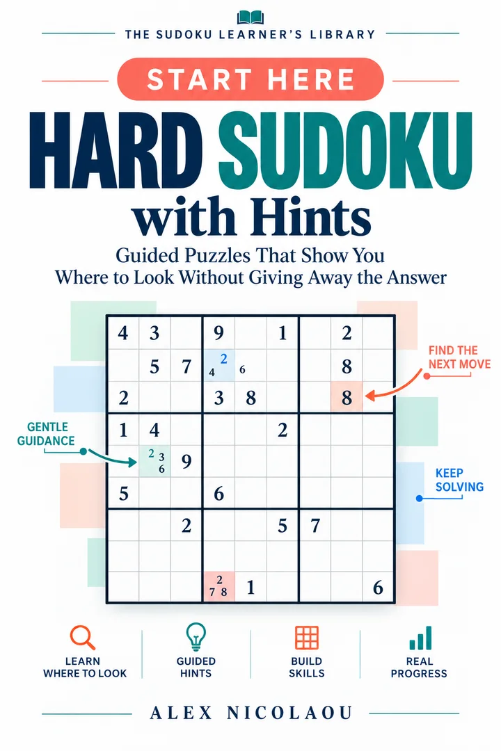 Start Here: Hard Sudoku with Hints — concept cover